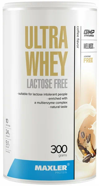 Ultra Whey Lactose Free, 300г