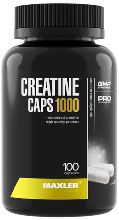 Maxler Creatine Caps 1000, 100 капсул