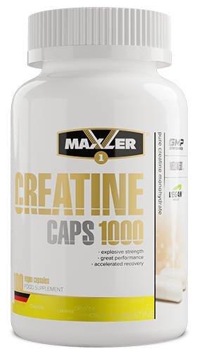 Maxler Creatine Caps 1000, 100 капсул