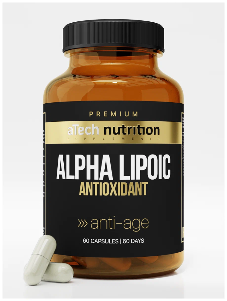 Alpha lipoic acid, 60 капсул