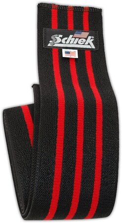 Коленные бинты 200см Black Line 1178 красные