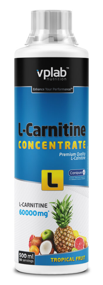 VP L-Carnitine Concentrate, 500мл
