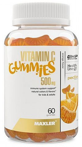 Vitamin C Gummies 500 мг, 60 жевательных пастилок