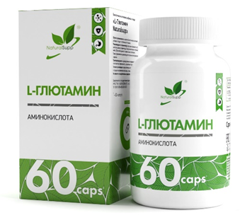 L-Glutamine, 60 капсул