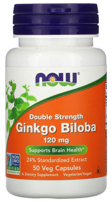 Ginkgo Biloba 120 мг, 50 капсул